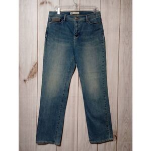 Levi's Jeans Ladies 14 Straight‎ Leg 512 Perfectly Slimming